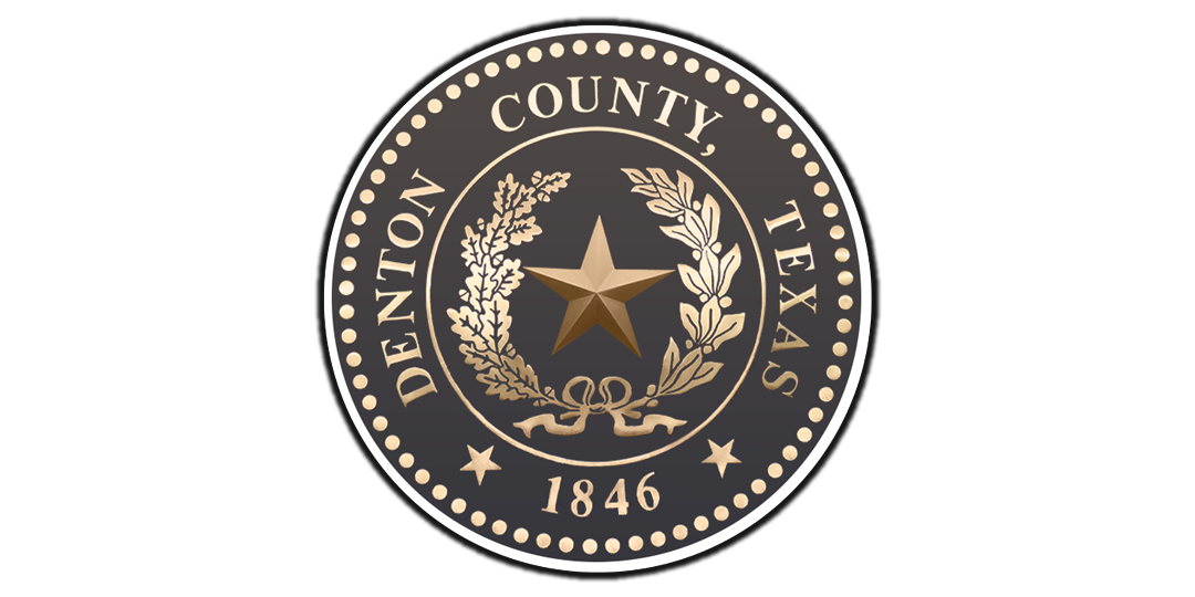 Logo for Denton County, TX