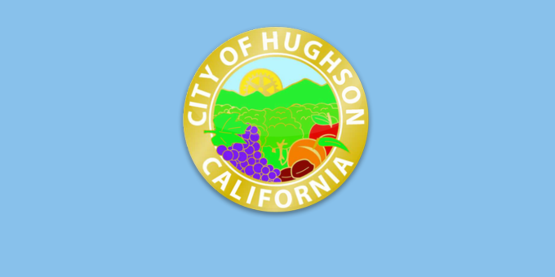 Logo for City of Hughson