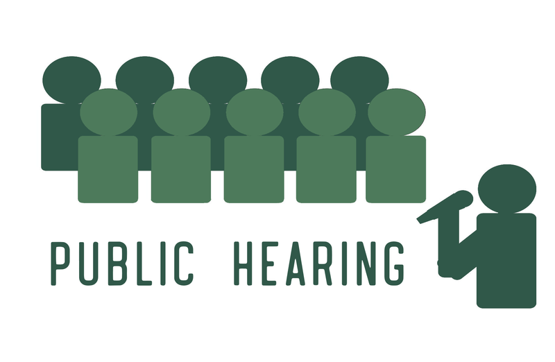 Public Hearing October 4th 6:30PM