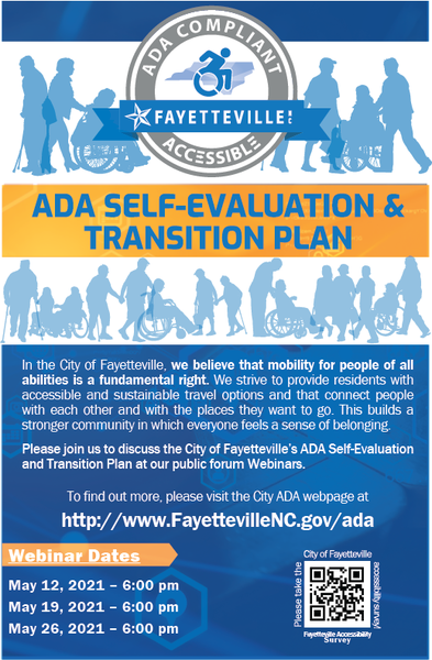 The City of Fayetteville Self-Evaluation and Transition Plan announcement